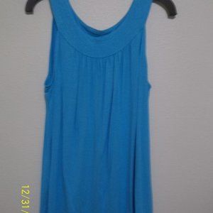 dressbarn Sky Blue Sleeveless Tee-Shirt Size 1X